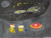 Гости из будущего. Рисунки о космосе