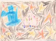 Вперед, к звездам! Рисунки о космосе