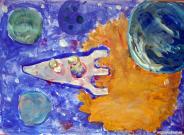 Вселенная. Рисунки о космосе