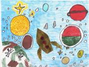 Привет, друзья-инопланетяне! Рисунки о космосе