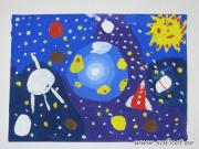 Звездная галактика. Рисунки о космосе