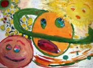 Веселые планеты. Рисунки о космосе