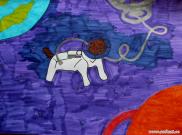 Первый полёт в космос. Рисунки о космосе