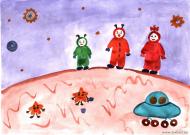 Космостарики. Рисунки о космосе