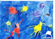 Созвездия космоса. Рисунки о космосе