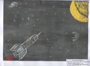 К далёкой планете. Рисунки о космосе