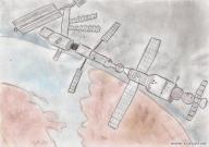МКС. Рисунки о космосе