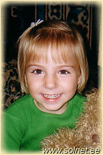 Ksenia; 4 года; Эстония