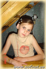 Оля Гридковец; 10 лет; Санкт-Пб.