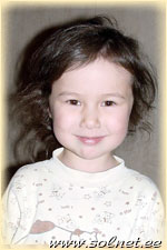 Настя Клипина; 5 лет; Казахстан, Алма-Ата