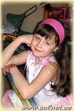 Аня Шаликова; 6 лет; Россия, г. Чита