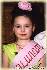 Ирина Меньшакова; 6 лет; Эстония Таллинн