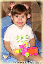 Дарья Векленко; 2 годика; г. Красноярск