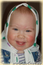 Елизавета Шашкова; 11 месяцев; Эстония г. Йыхви