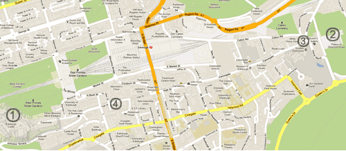 Прогулки по Эдинбургу. Центр Эдинбурга