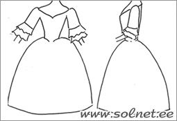 Силуэт рококо