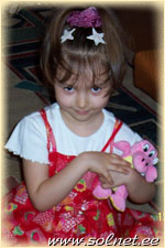 Анастасия Матвеева; 5 лет; Узбекистан, город Ташкент