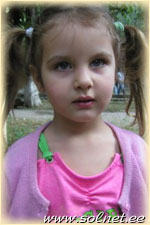 Ксения Александренко; 3.5 года; Украина Одесса