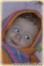 Валерия Корженевская; 1год9мес.; Эстония,Маарду