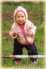 Лика Комиссарова, 1,2 года, Таллинн