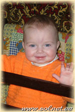 Настенька Соловьёва; 10 мес.; Россия, Иваново