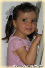 Настенька Azaubert; 2 года и месяц; Франция, Монпелье