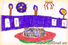 Автор рисунка: Кирюша Дудко; 6 лет; Украина, Донецк