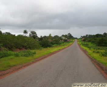 Дорога в местечко Буба