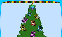 Развивающая игра Наряди елочку!