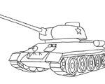 Раскраски. Военная техника