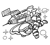 Раскраски. Космос