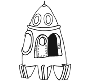 Раскраски. Космос