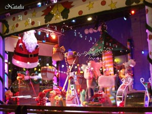 Рождественская витрина самого большого магазина Финляндии Stockmann.