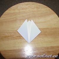 Оригами. Тюльпан из бумаги