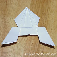 Оригами. Лягушка из бумаги