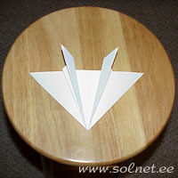 Оригами. Лягушка из бумаги