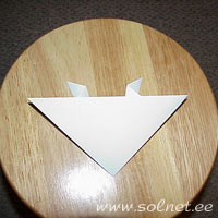 Оригами. Лягушка из бумаги