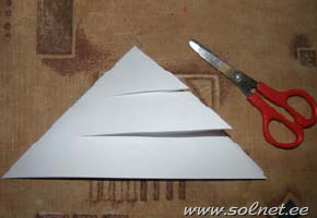 Объемная снежинка