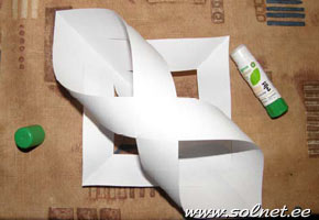 Объемная снежинка