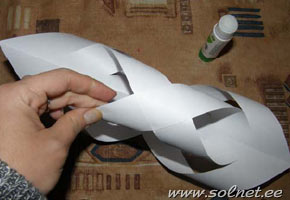 Объемная снежинка