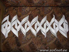 Объемная снежинка